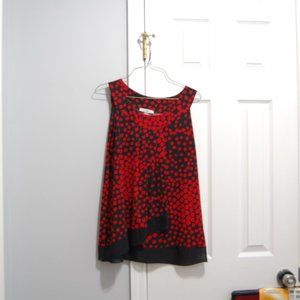 Red and Black Dress Tank
